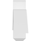Ekena Millwork Bellingham Architectural Grade PVC Gable Bracket, 60"W x 10"H x 4"D x 4"F, 4/12 Pitch GBP060X10X0404BEL00 - alternate 5